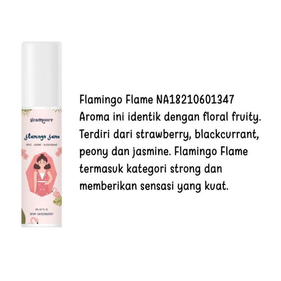 (BPOM) GEAMOORE ADDICTED SERIES Spray 15ml Parfume unisex | Geamoore Parfum Spray 11ml Premium Series-FLAMINGOFAME - 5ML