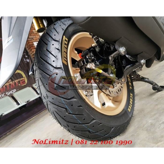 Ban Pirelli Angel Scooter Depan Belakang 120/70 & 140/70 NMAX + Spidol Ori