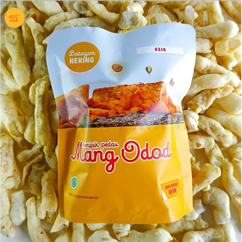 

Keripik Pedas Mang Odod Batagor Kering Asin