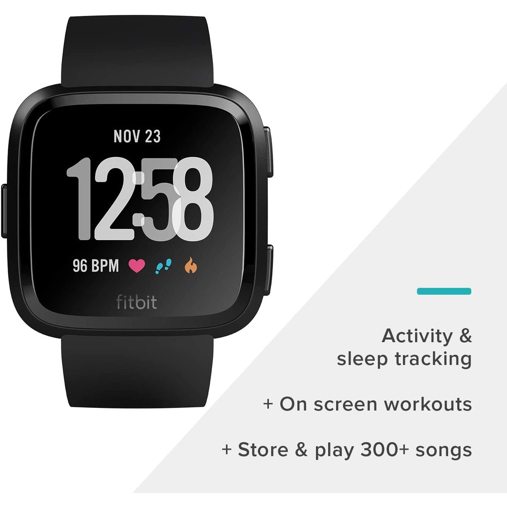 on screen workouts fitbit