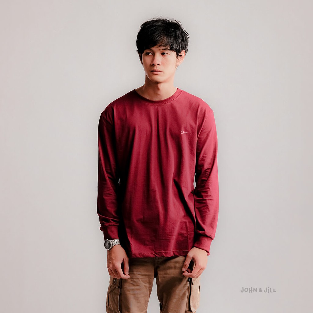 JOHNJILL - Kaos Basic Long Sleeve