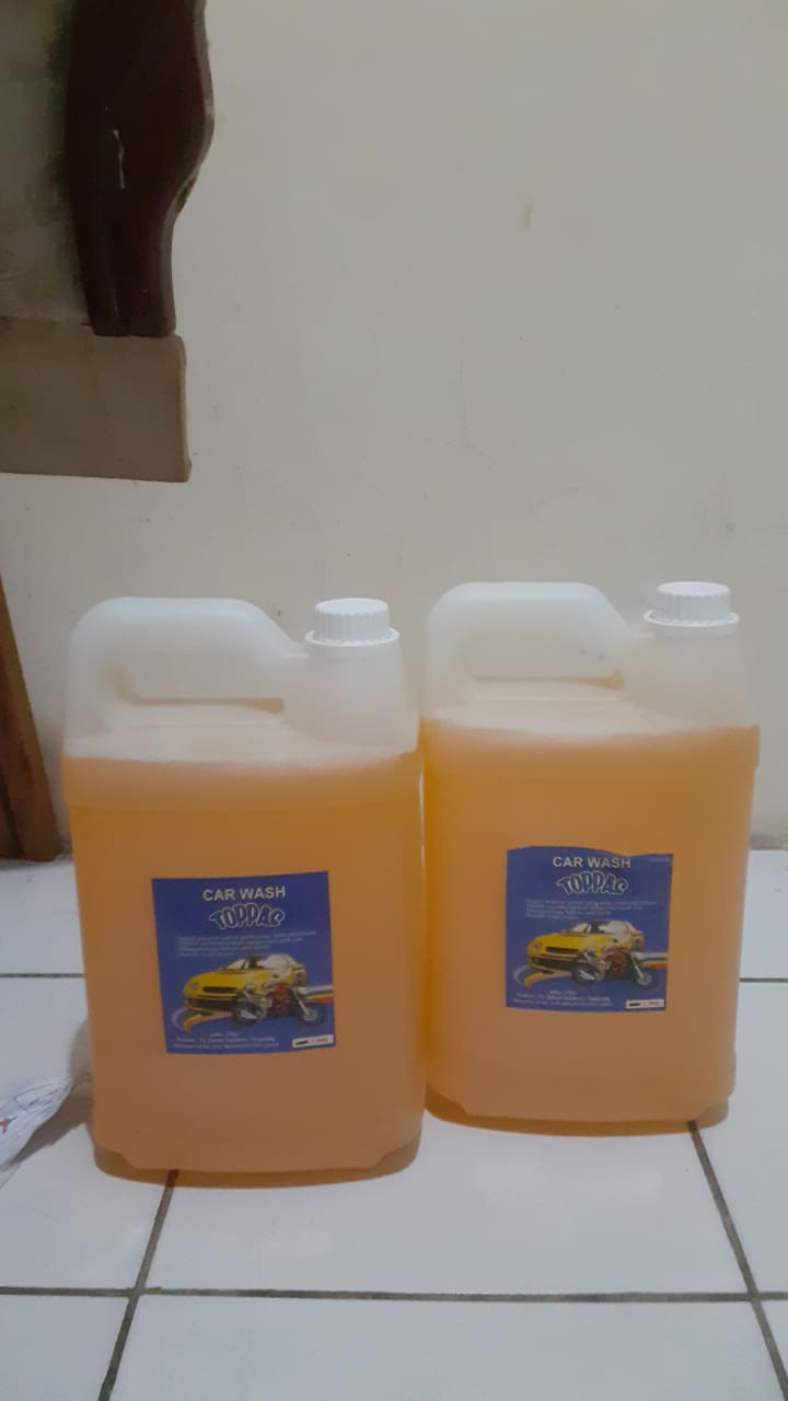 Toppas Sabun Cuci Shampoo Mobil Car Wash Netral / Wangi 5 Liter 5l Promo Murah