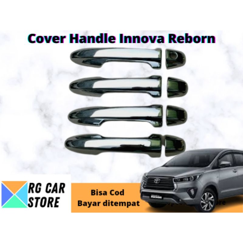 COVER HANDLE INNOVA REBORN 2016-2022 CHROME DIJAMIN PNP