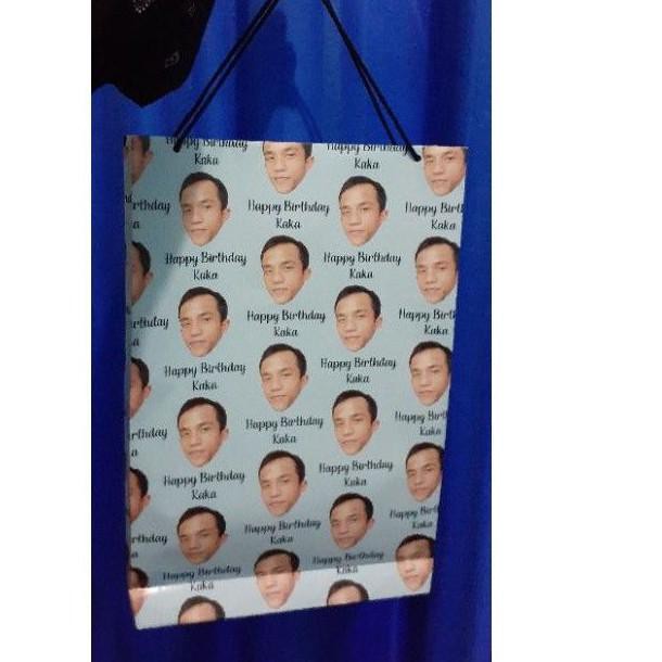 

9.9 Fasion sale Papperbag custom free edit (baca deskripsi)