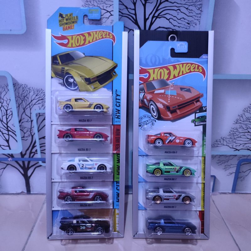 Hot Wheels Mazda RX-7 paket 9pcs