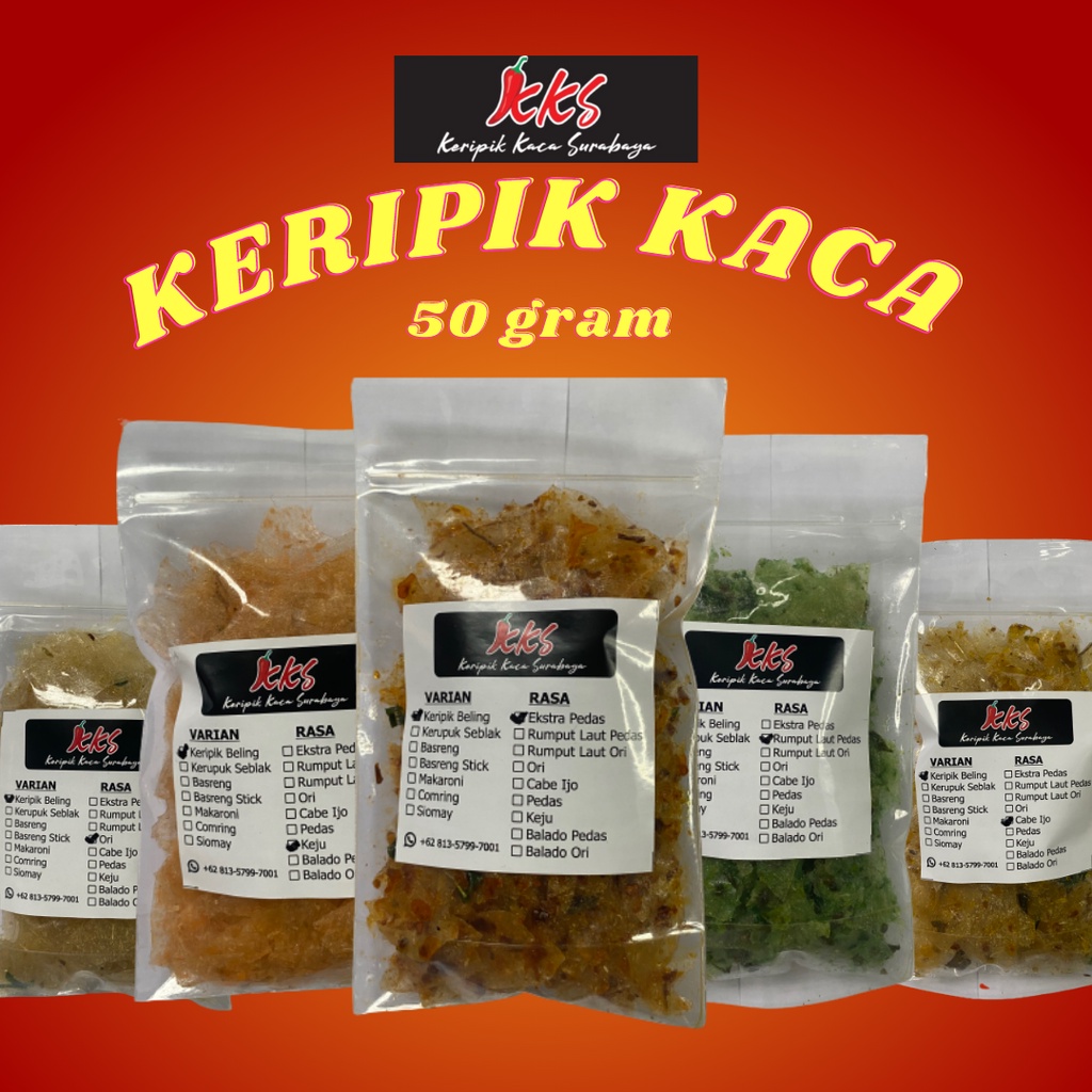 

Keripik kaca daun jeruk 50gr