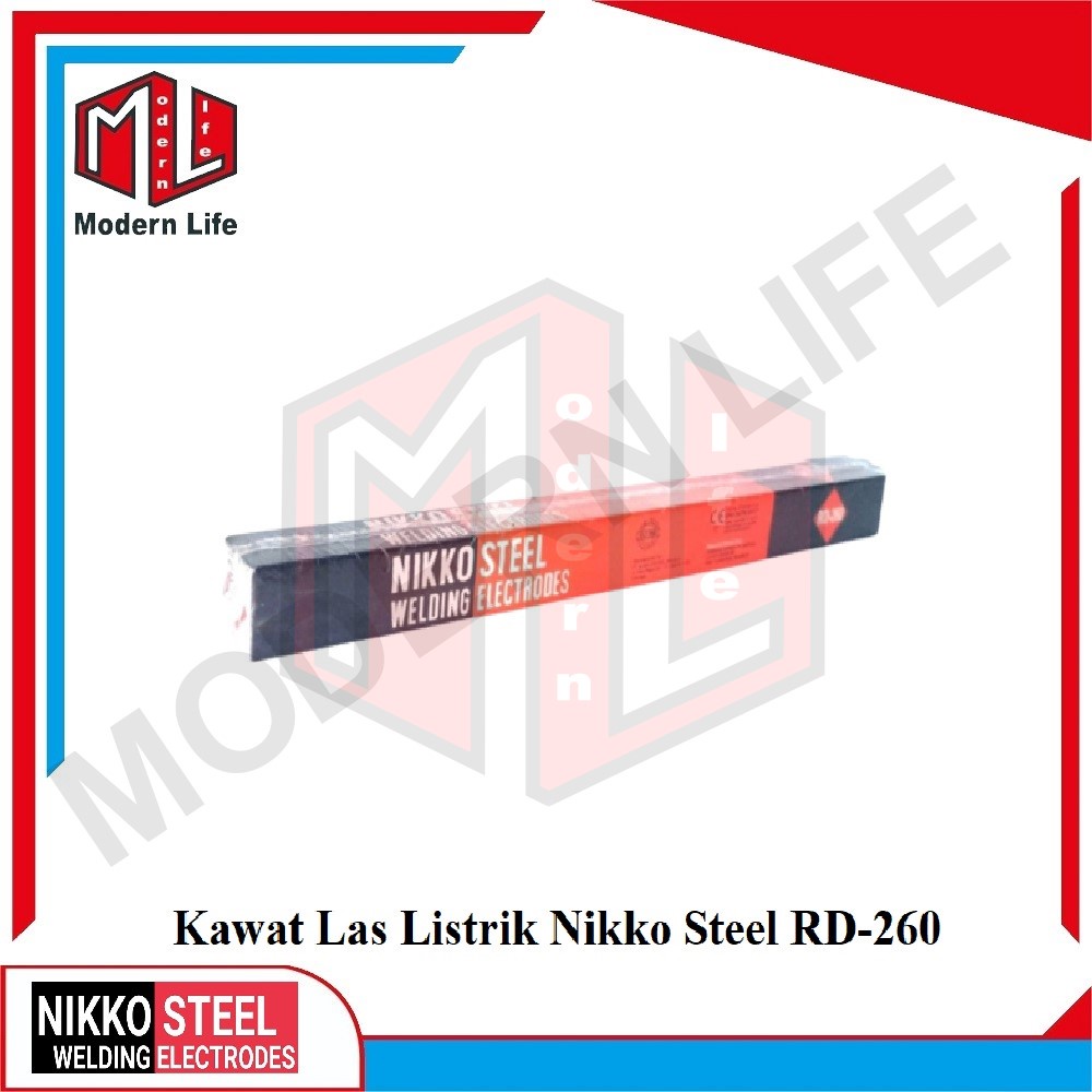 Nikko RD 260 Kawat Las Listrik / Elektroda size 2.6x350mm 1KG ORIGINAL