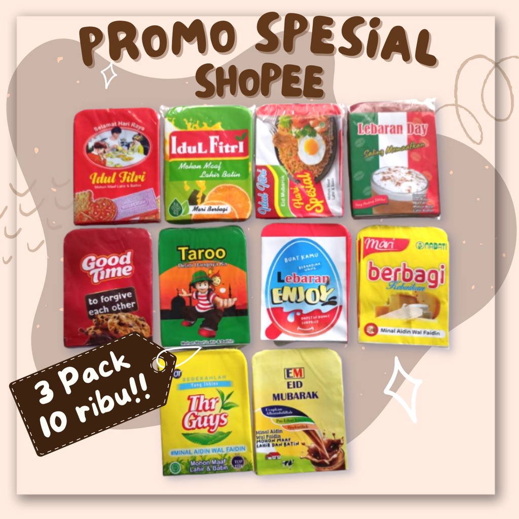 

AMPLOP ANGPAO LEBARAN [VIRAL TIKTOK] MOTIF SNACK LUCU UNIK