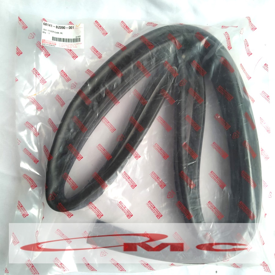 Karet Channel Kaca Pintu Depan Kanan New Avanza Xenia 68141-BZ090-001