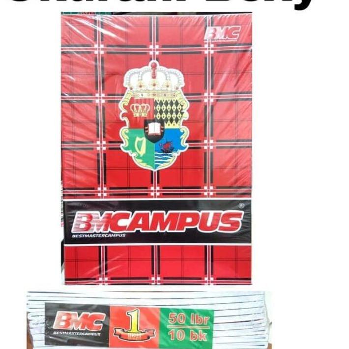 

Trend - 10 pcs Buku Tulis BMC 50 Campus/Buku Tulis BMC Campus isi 50 lembar ..