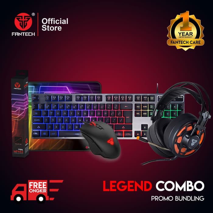 Promo Paket Bundling Gaming Gear LEGEND COMBO