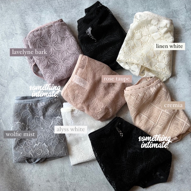 #2 VIVIEN Rosebud Nanafit Highwaisted Lace Panty Underwear CD Tinggi Wanita HW Semi Corset Celana Da