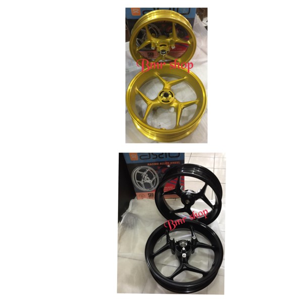 velg axio nmax/velg nmax merk axio uk 3.00/3.50 ring 14(depan dd)