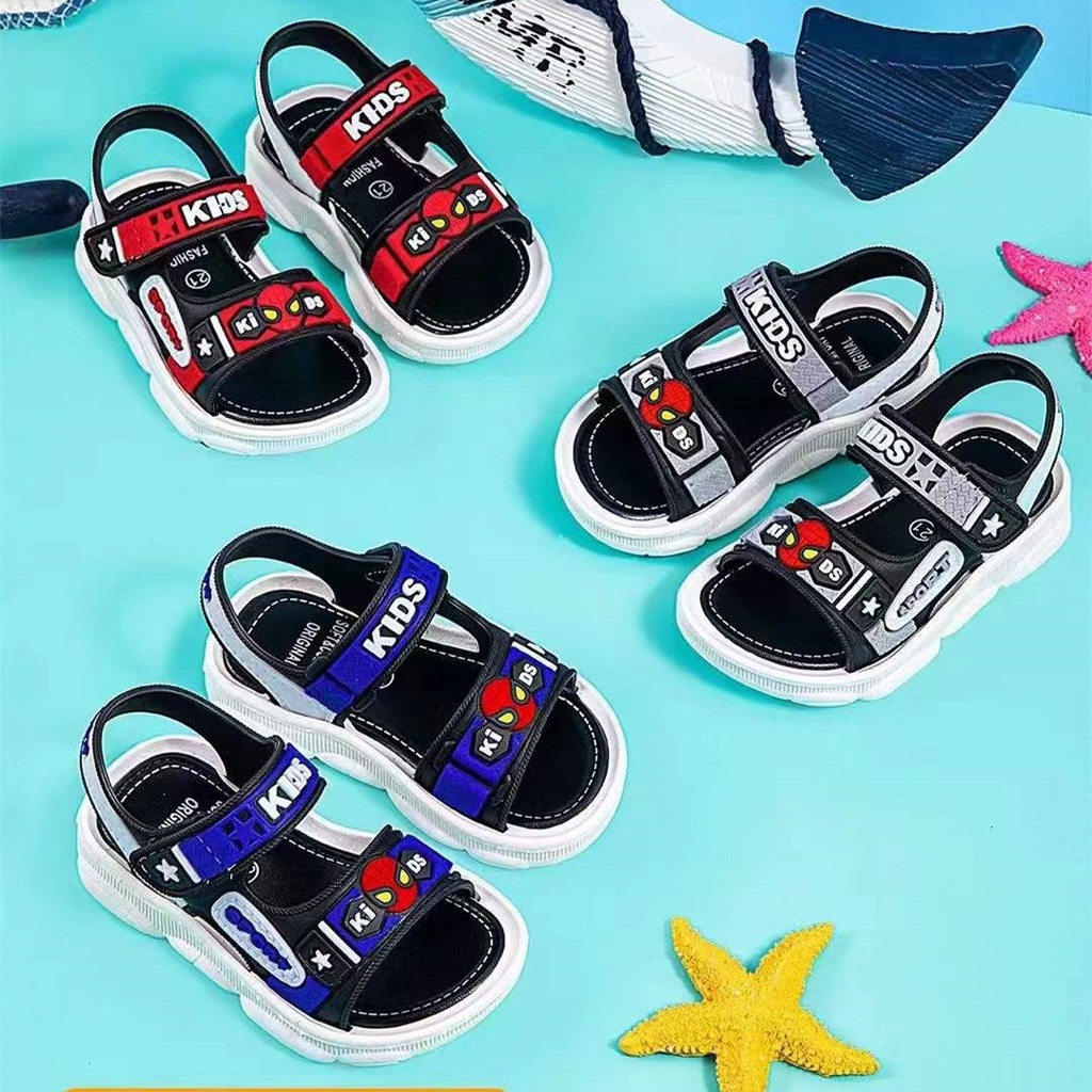 Sandal Anak Laki - Laki Karet Jelly DAVID FACE import - Sendal Gunung Import Anak Laki laki