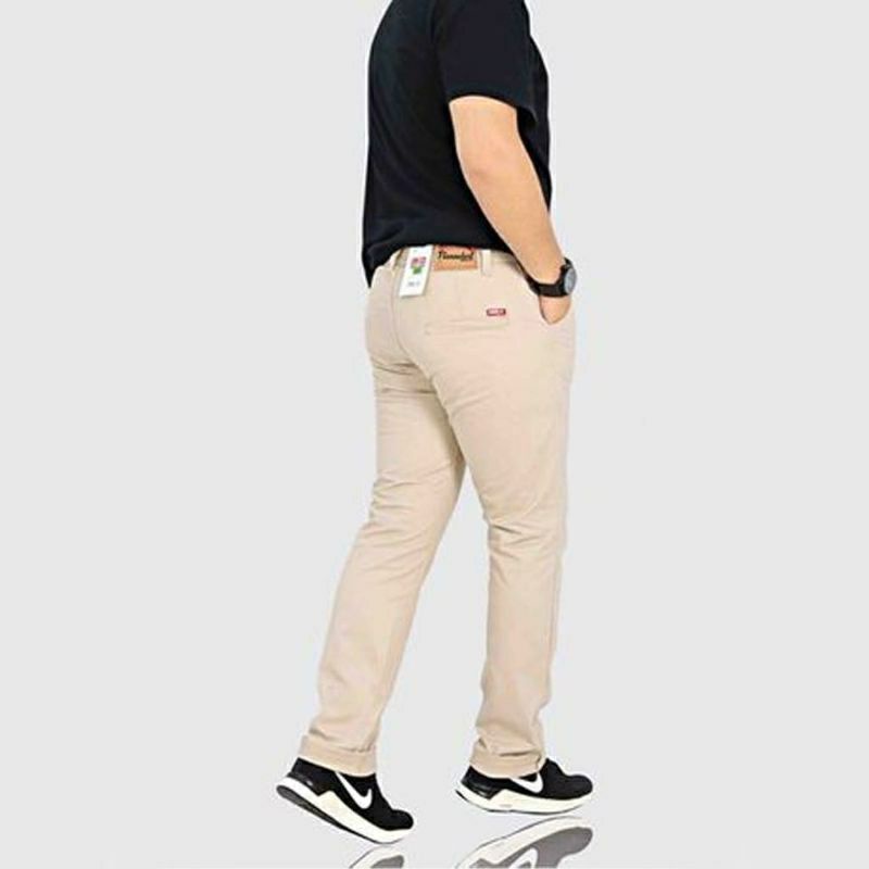 CELANA CINO Panjang Pria  Slimfit KERJAHARIAN Santai Casual Formal Hitam Abu Cream Mocca Size 27-38