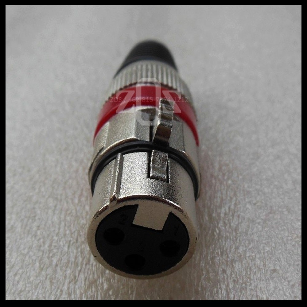 Head Jack Audio Canon XLR Nickel Std 3Pin Female