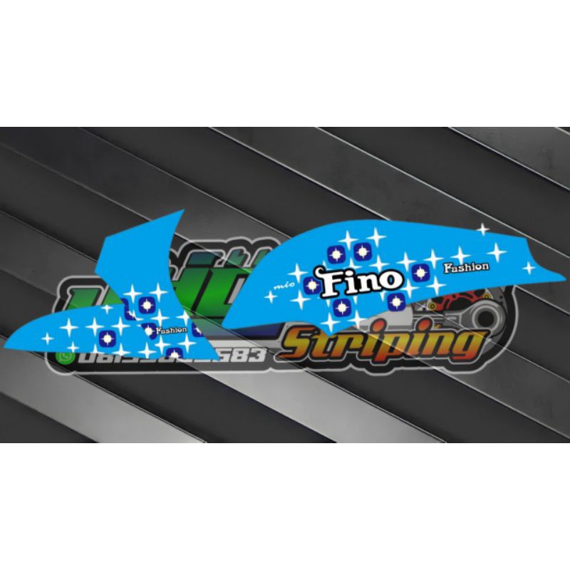 STRIPING FINO KARBU FASHION TRANSPARAN ORIGINAL EDITION