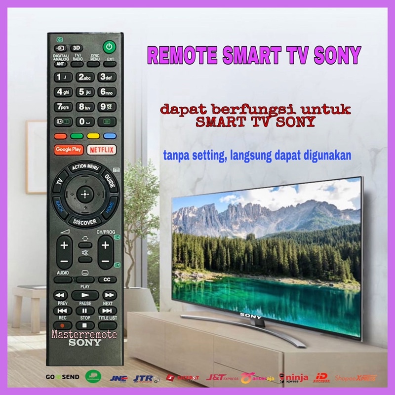 REMOT REMOTE TV SONY LCD LED / SMART TV / SONY GOOGLE