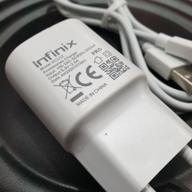 [ELITEE] Charger Infinix Hot 9 | Infinix Hot 10 XCU32 Micro USB Original 99% 2A USB Charger Android