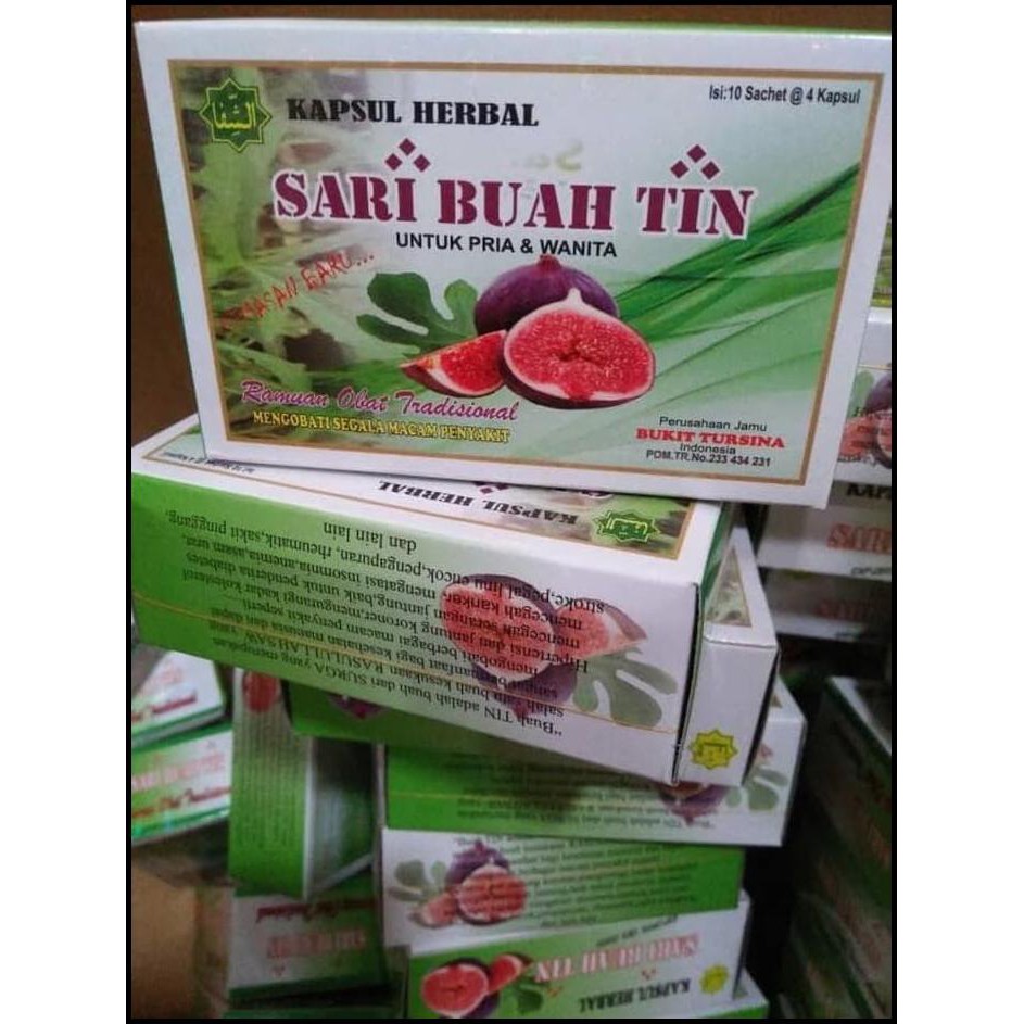 KAPSUL SARI BUAH TIN ORIGINAL MANJUR