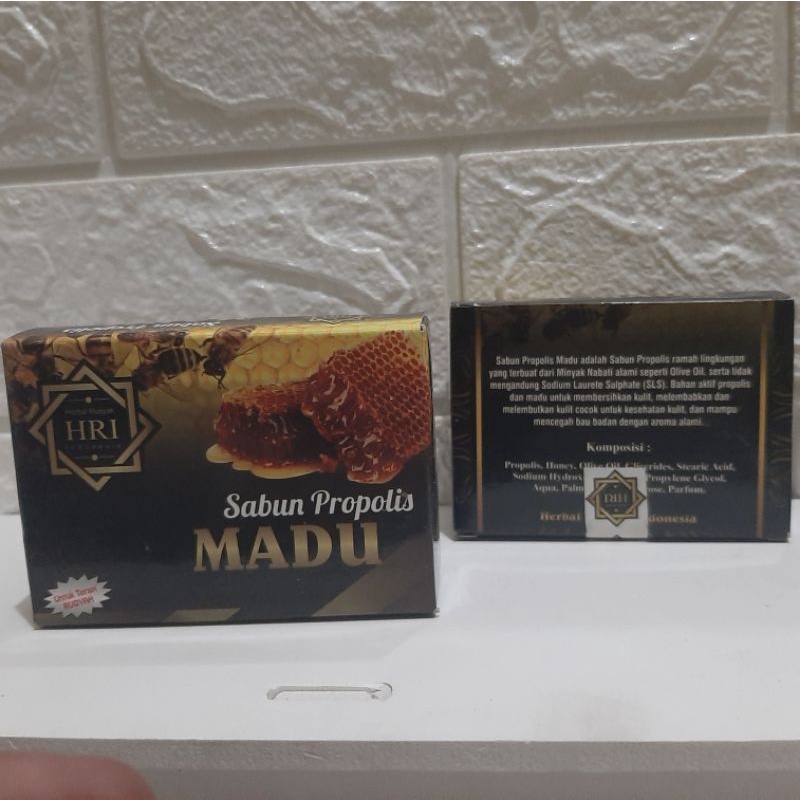 PROMO!!! Sabun madu propolis Kesehatan alami 70 gram