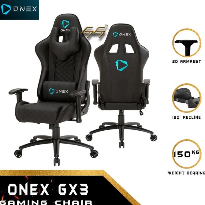 gaming chair onex gx3 kursi gaming premium quality gaming chair termurah