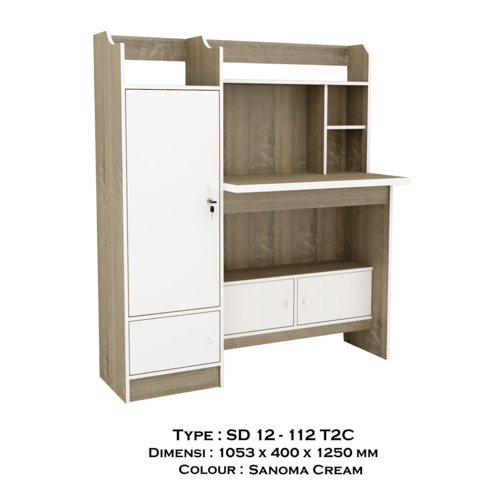 KEA PANEL Meja Belajar Anak