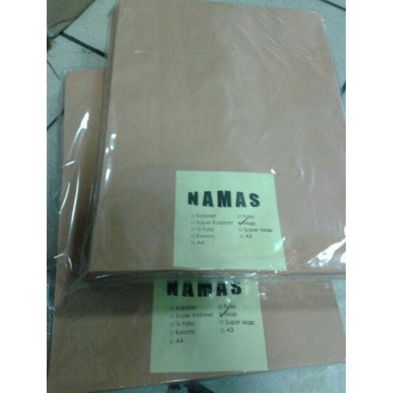 

AMPLOP COKLAT UKURAN MAP