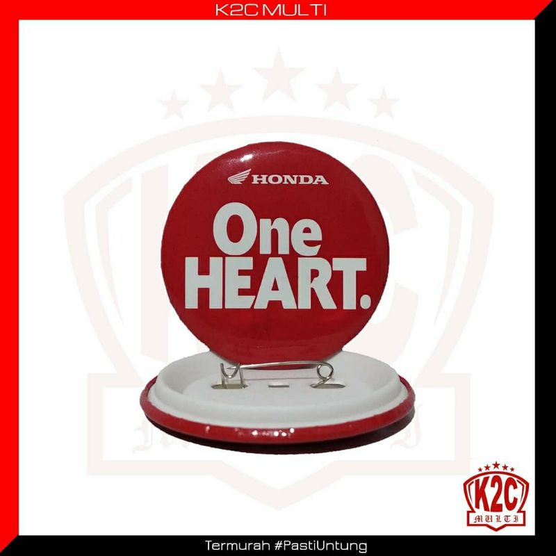 Pin Honda One Heart 58 MM