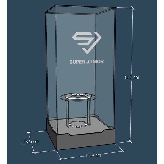 [BOX LIGHTSTICK] LIGHTSTICK SUJU VER.2 / BOX LIGHTSTICK SUJU / BOX LIGHTSTICK SUPER JUNIOR / LIGHTST