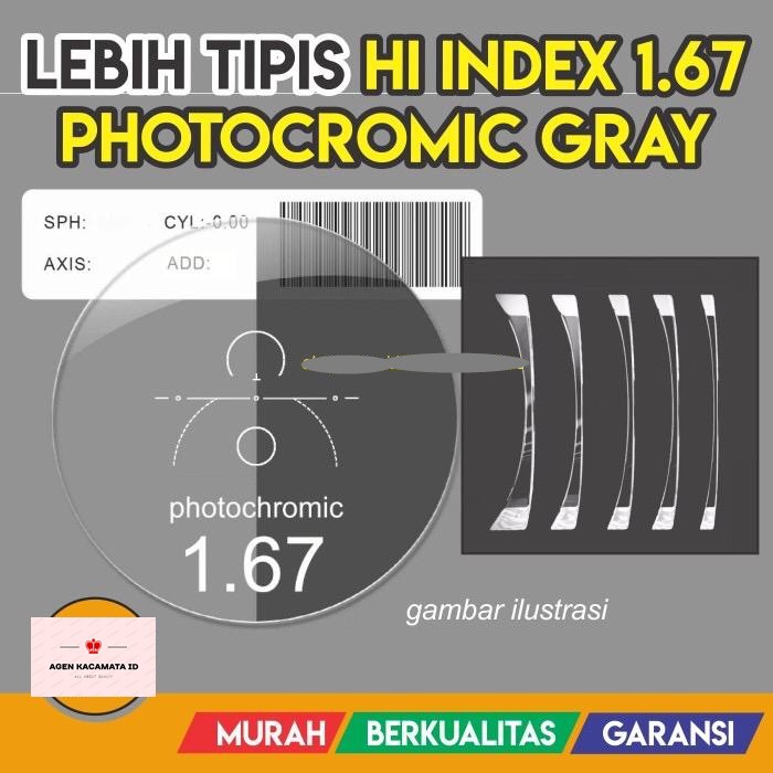 LENSA KACAMATA HI INDEX PHOTOGREY