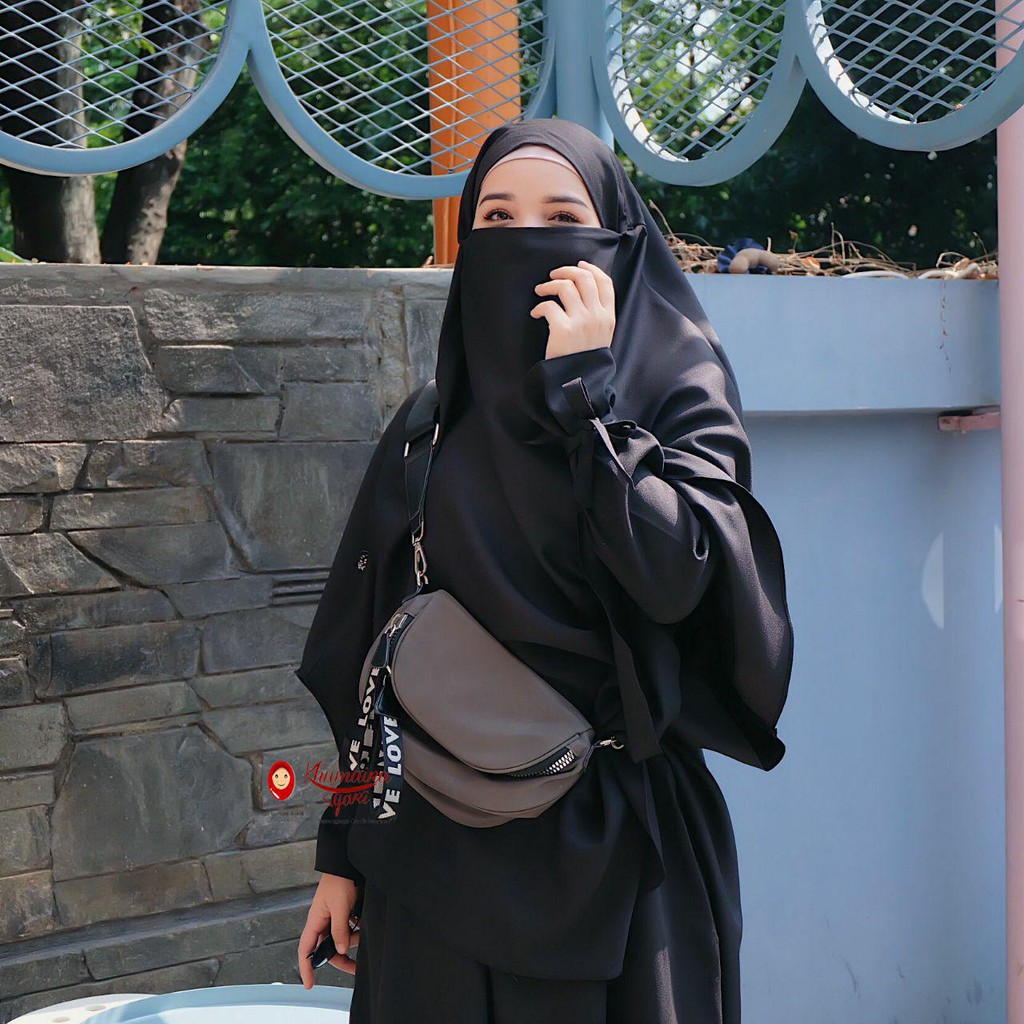 FRENCH KHIMAR DAILY OVAL KHUMAIRA SYAR'I