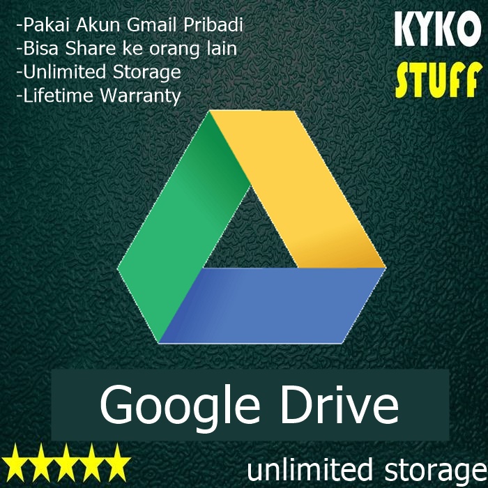 Google Drive - Unlimited Storage LIFETIME