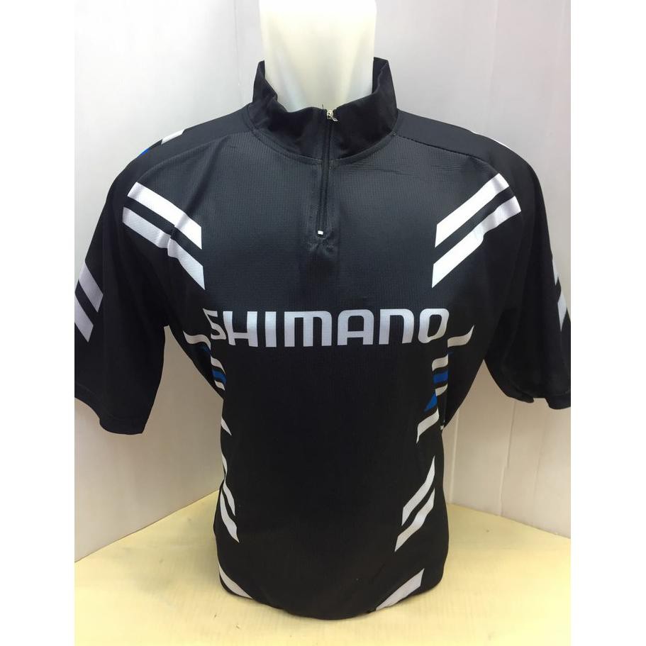 baju jersey balap sepeda -kaos balap sepeda shimano hitam pendek -gallspt