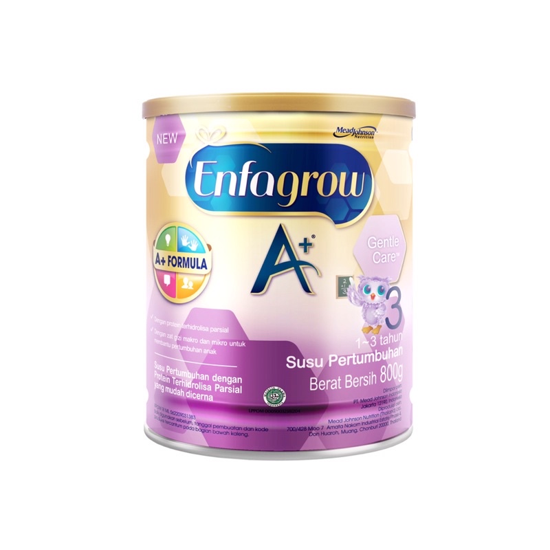 Enfamil A+ tahap 3 Gentle Care 800 Gram