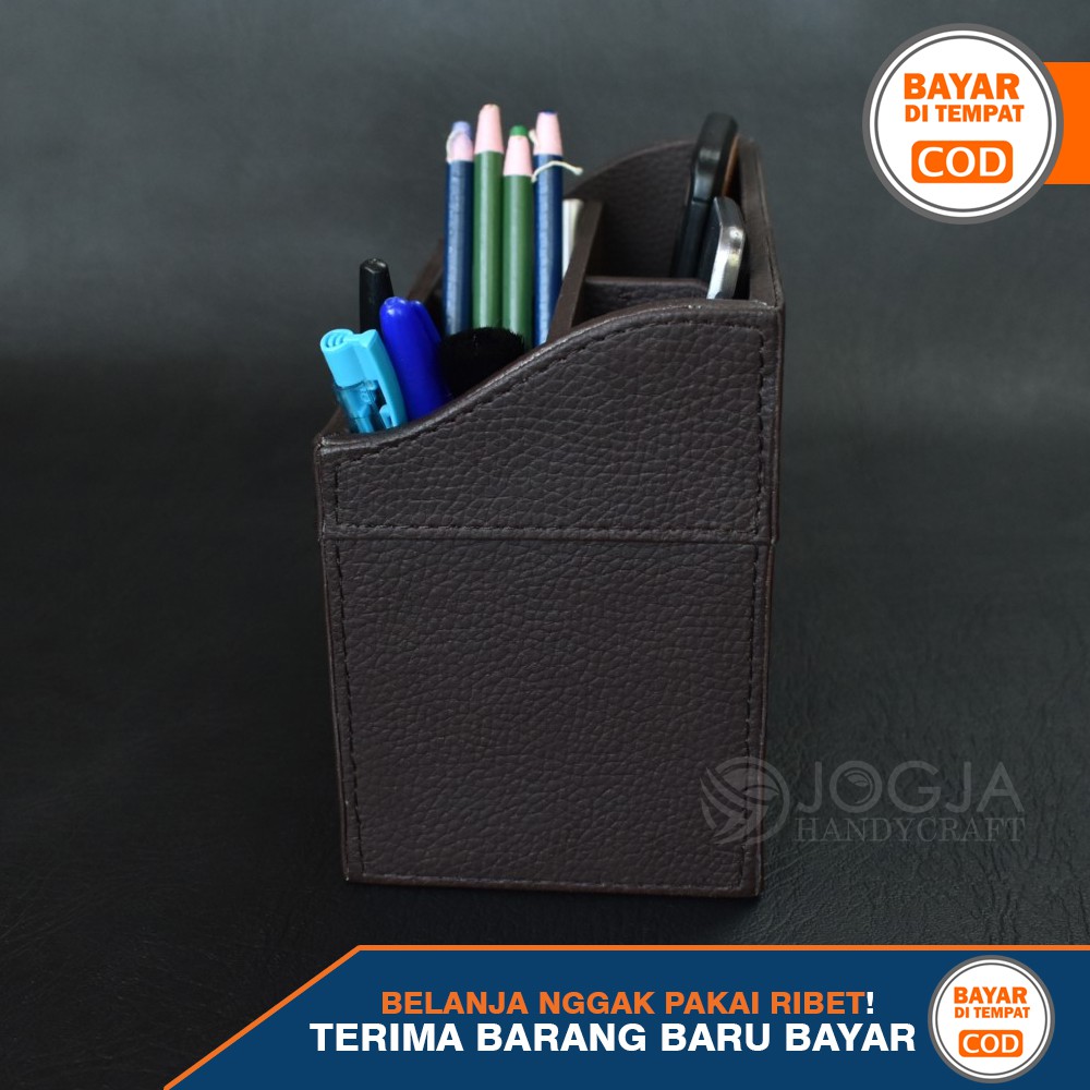 Tempat HP dan Pena / Pen Holder / Desktop Organizer / Stationery Stand