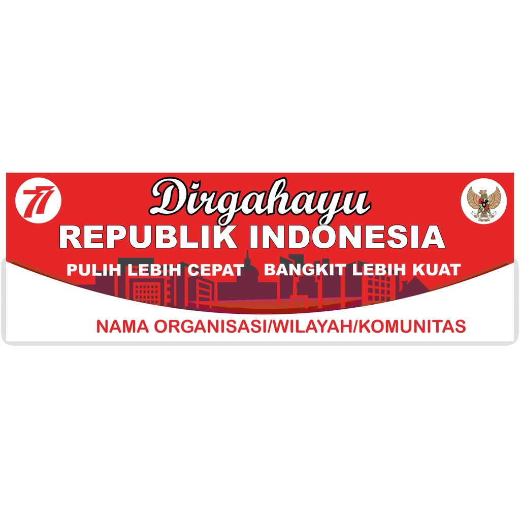 BANNER AGUSTUSAN/17 AGUSTUS,BANNER GAPURA