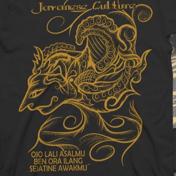 Baju Adat Jawa BajuTradisional Jawa wayang Kaos gambar wayang jawa murah Kaos budaya jawa terbaru