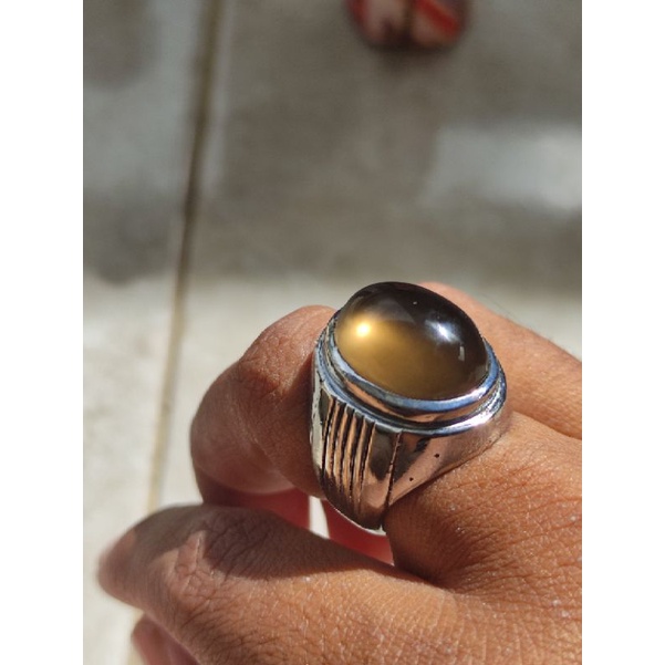 cincin batu akik solar aceh hq bukan bacan kalimaya blackopal