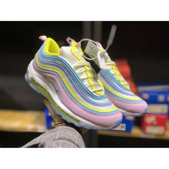 Sepatu Nike Air Max 97 Corduroy Pink Premium Original BNIB