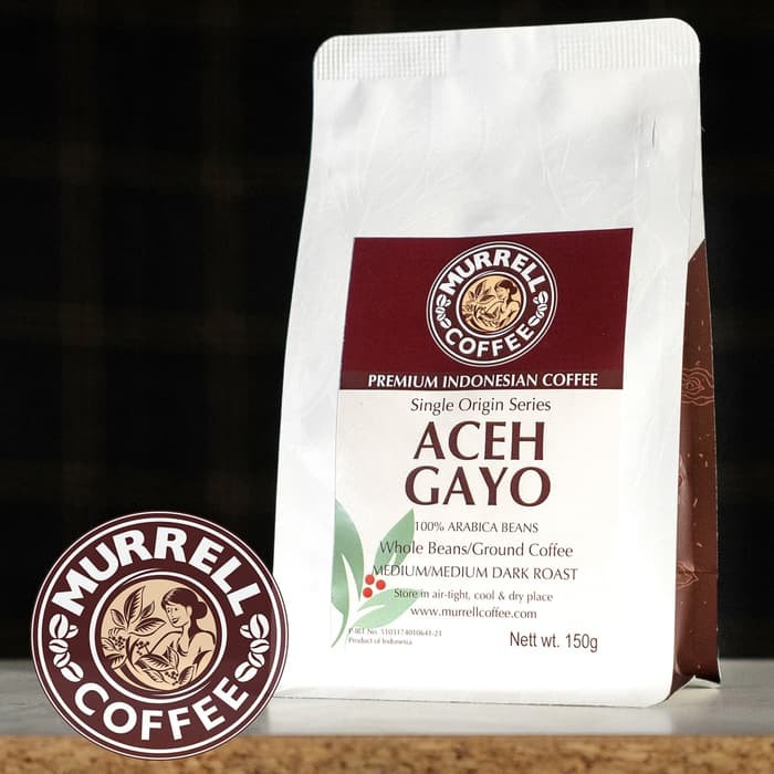 

Aceh Gayo | Kopi Arabica Premium BUBUK / BIJI Murni MURRELL COFFEE