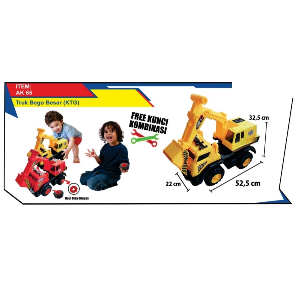 MAINAN ANAK TRUCK BEKO BESAR KTG / AK 65