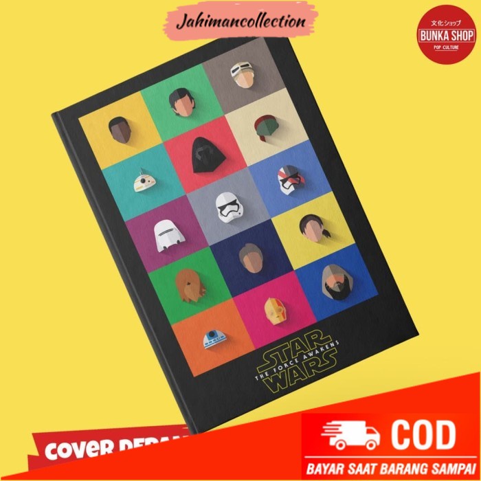

✨ BISA COD ✨ Note Book Starwars Hard Cover