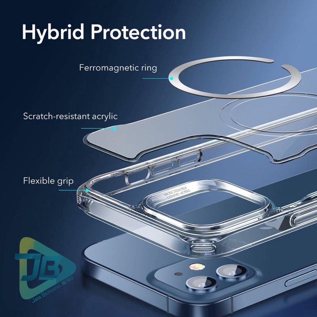 MAGSAFE CASE MAG SAFE IP MAGNET CLEAR HYBRID BUMPER CASING For Iphone X XS XR 11 12 13 PRO MAX 14 PRO MAX PLUS JB5957