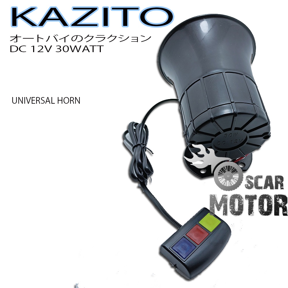 KLAKSON 3 SUARA MONSTER KAZITO SUPER TOA MOTOR UNIVERSAL MOGE NEW HORN motor