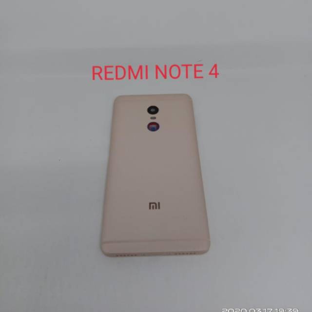 BACKCOVER XIAOMI REDMINOTE 4 MEDIATEK / TUTUP BELAKANG REDMINOTE 4 MEDIATEK