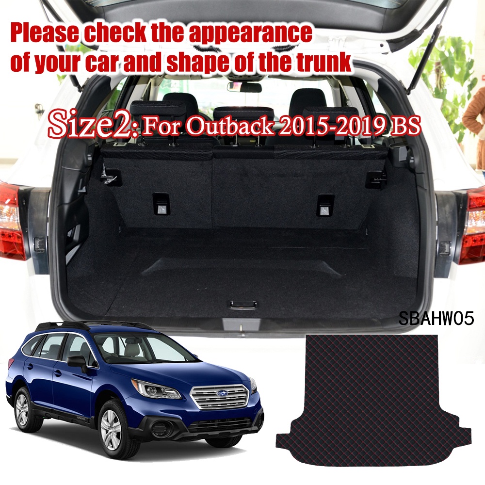 Matras Bagasi Mobil Bahan Kulit Untuk Subaru Outback 2010 2011 2012 2013 2014 2015-2019