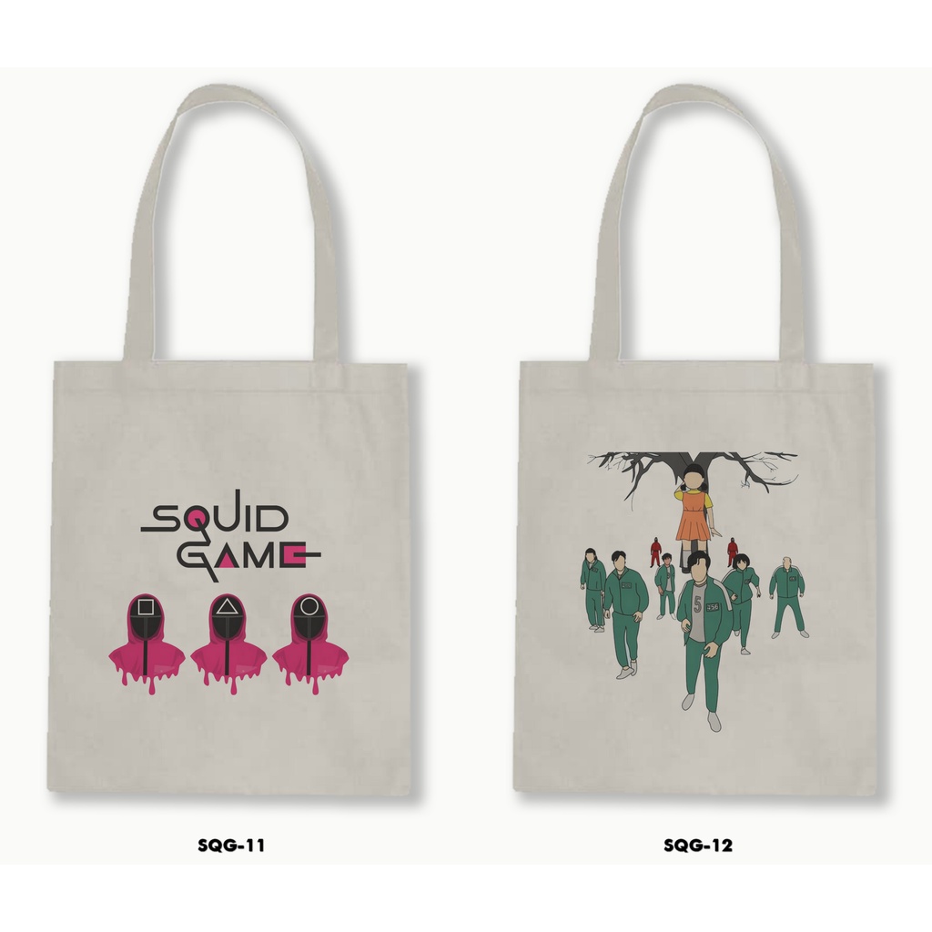 TOTE BAG BLACU - SQUID GAME 01