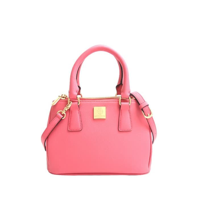 Les Catino Promesa Mini Satchel Fuchsia