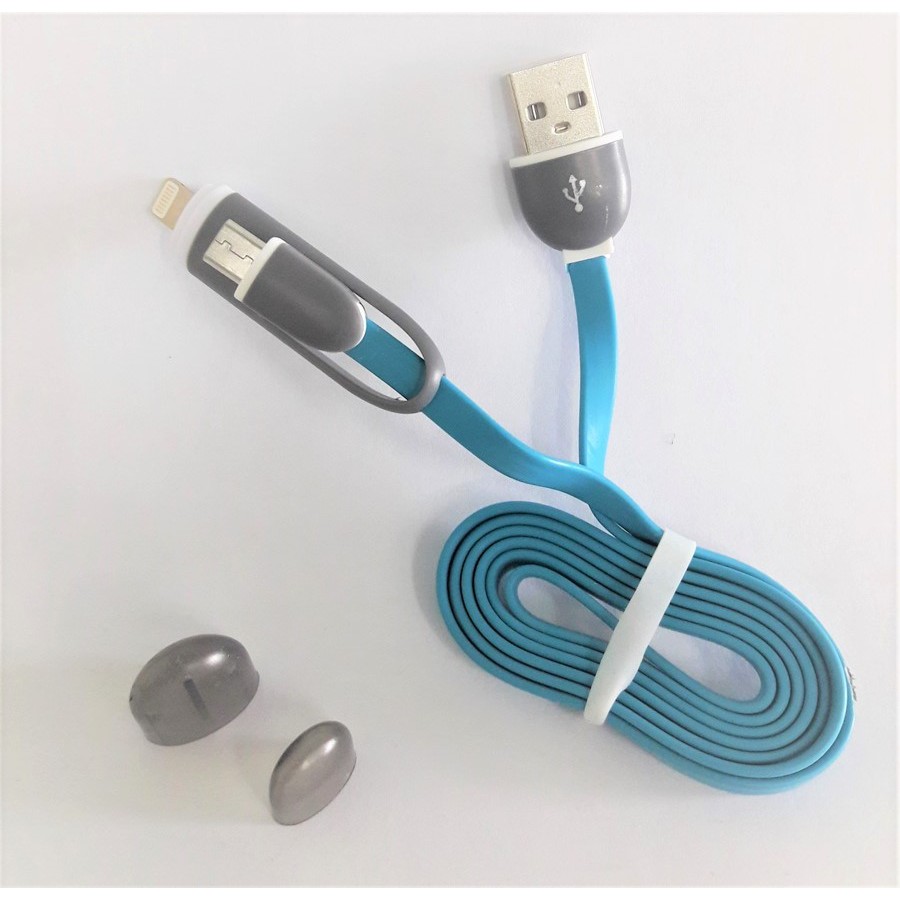 Kabel Micro USB &amp; iPhone Lighting Adaptor - 64970